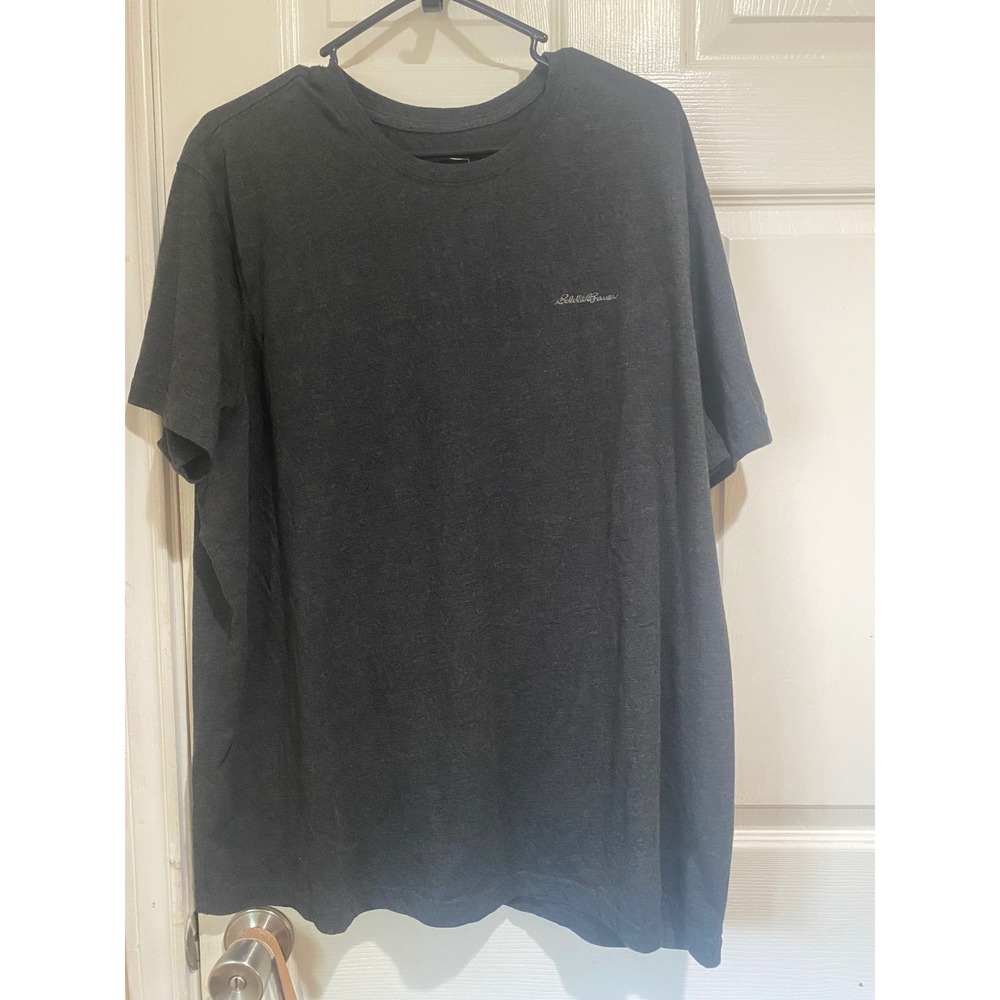 #358 Charcoal Mens Eddie Bauer Short Sleeve T-Shirt